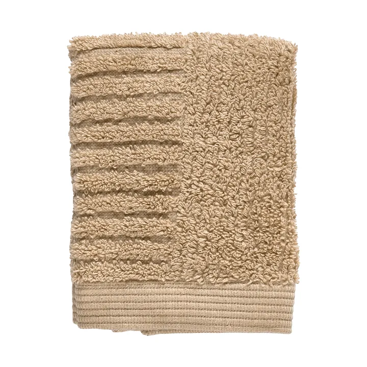 Classic wash cloth 30x30 cm - Camel - Zone Denmark