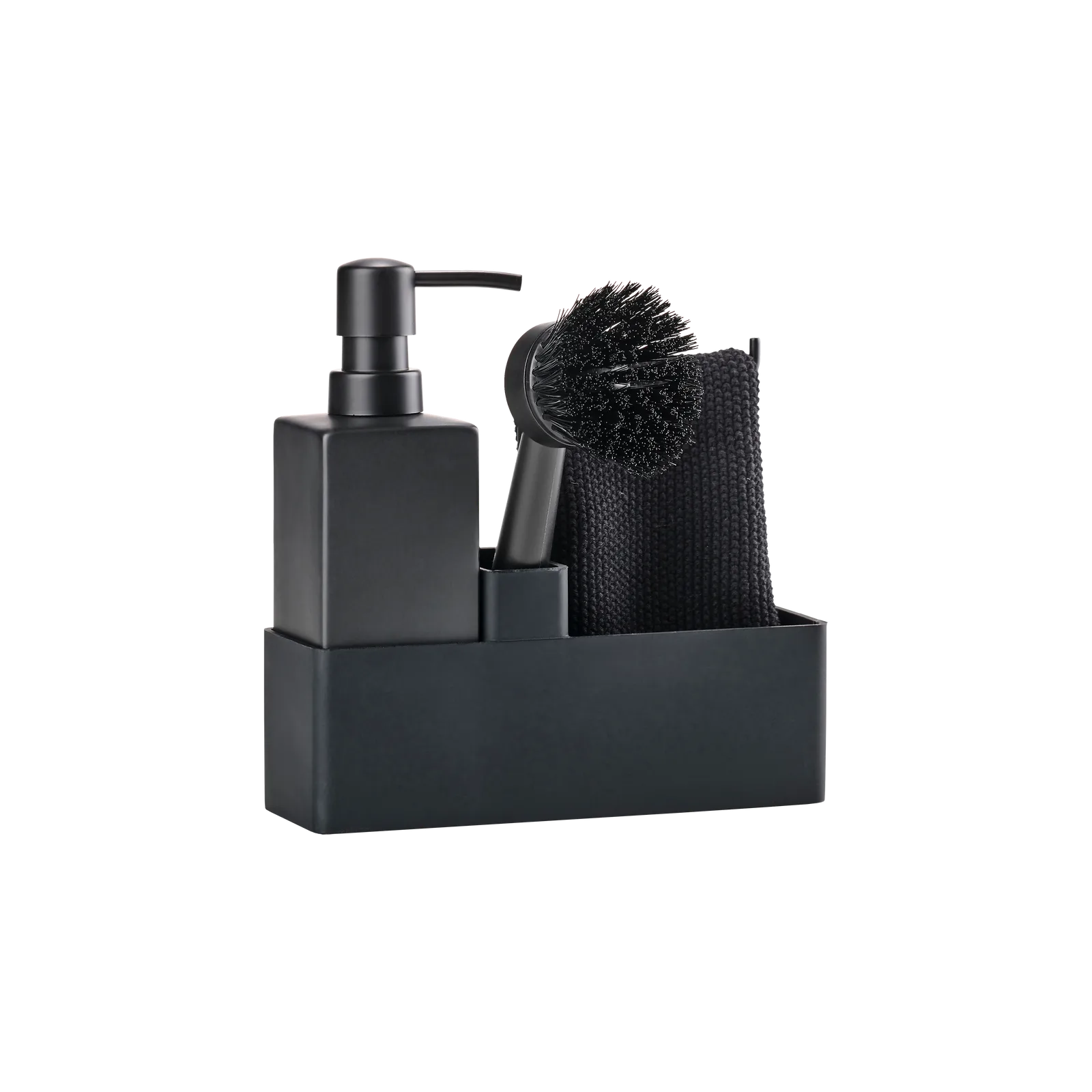 Dish set with dishcloth, Black Zone Denmark