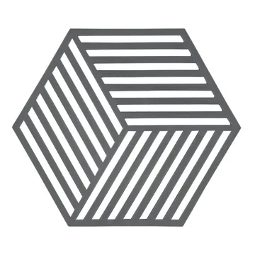 Hexagon trivet - cool grey - Zone Denmark