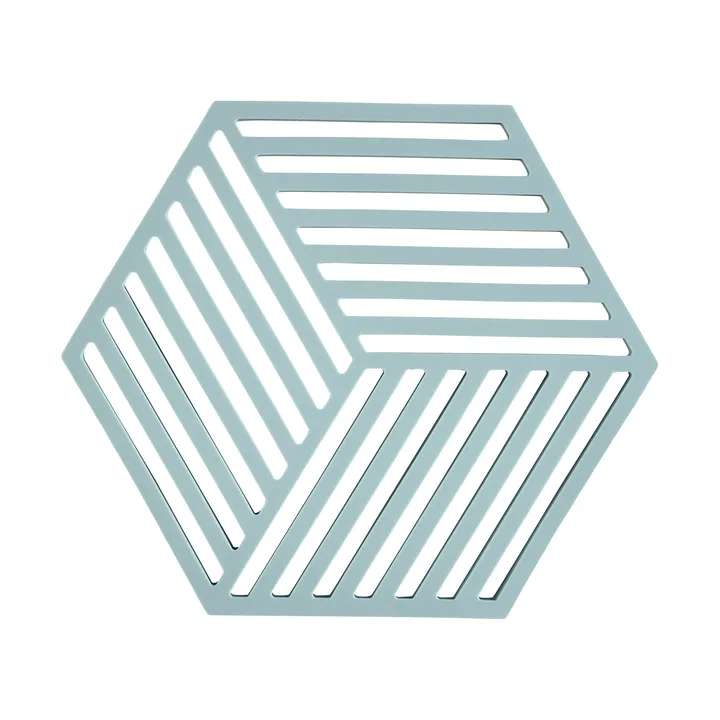 Hexagon trivet - Fog blue - Zone Denmark