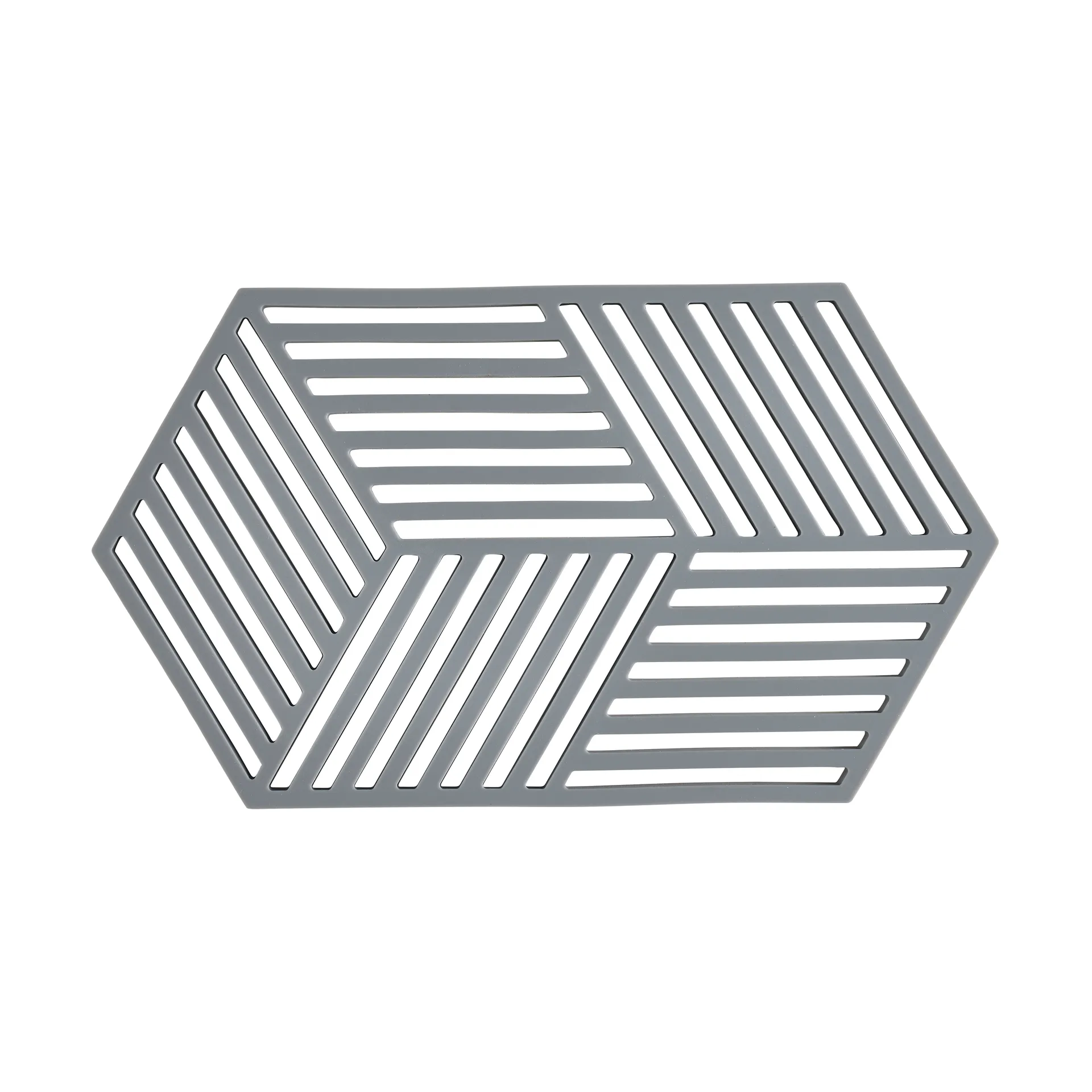 Hexagon trivet large, Cool Grey Zone Denmark