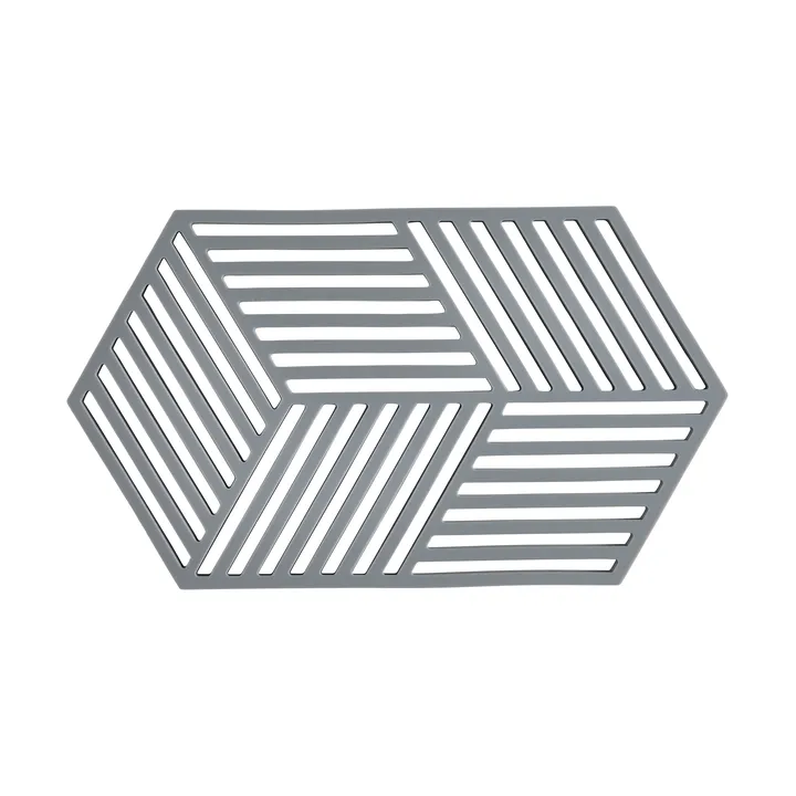 Hexagon trivet large - Cool Grey - Zone Denmark