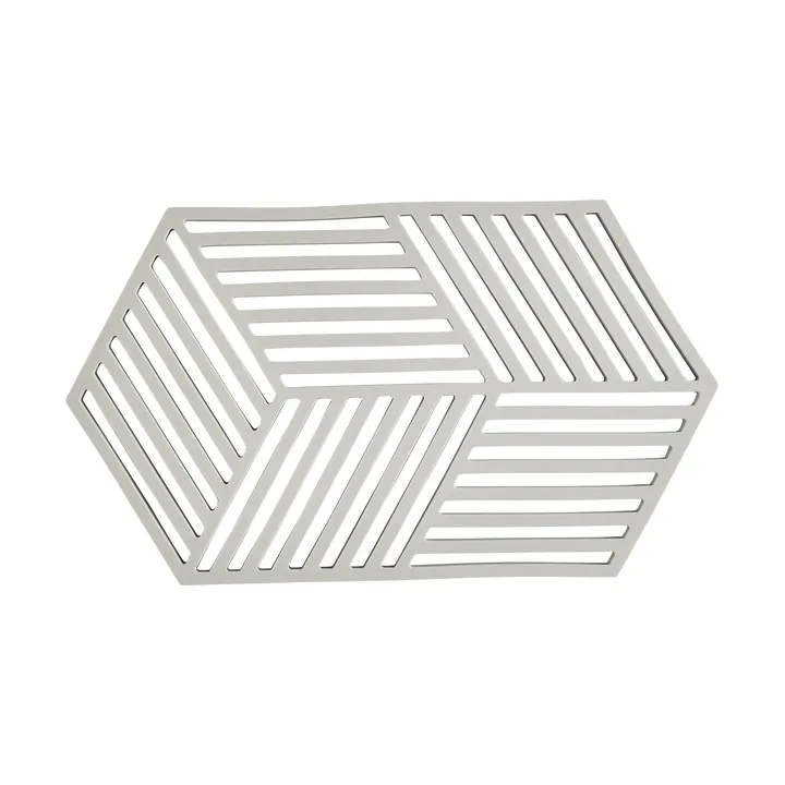 Hexagon trivet large - Warm Grey - Zone Denmark