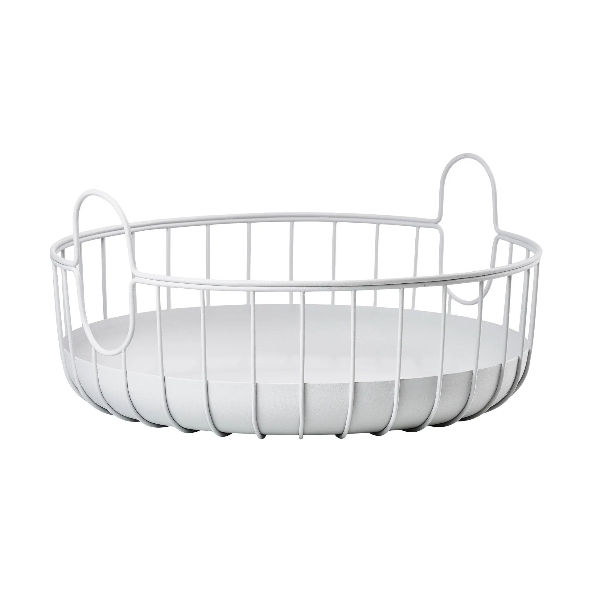 Inu basket Ø38x18 cm, Soft Grey Zone Denmark