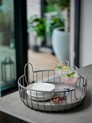 Inu basket Ø38x18 cm - Taupe - Zone Denmark