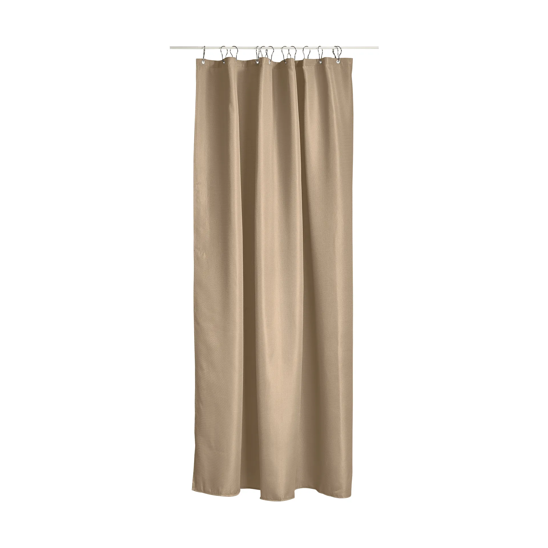Lux shower curtain, Camel, 180x220 cm Zone Denmark