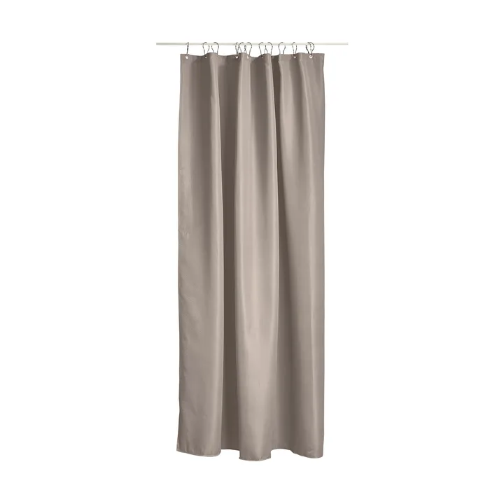 Lux shower curtain - Taupe, 180x200 cm - Zone Denmark