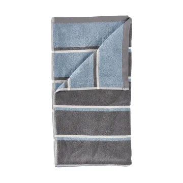 Sauna towel - Grey-blue fog-soft grey, 70x140 cm - Zone Denmark