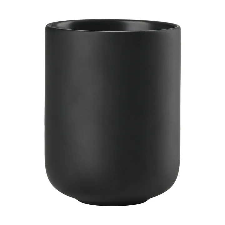 Sensu toothbrush mug Ø7.4x9.5 cm - Black - Zone Denmark