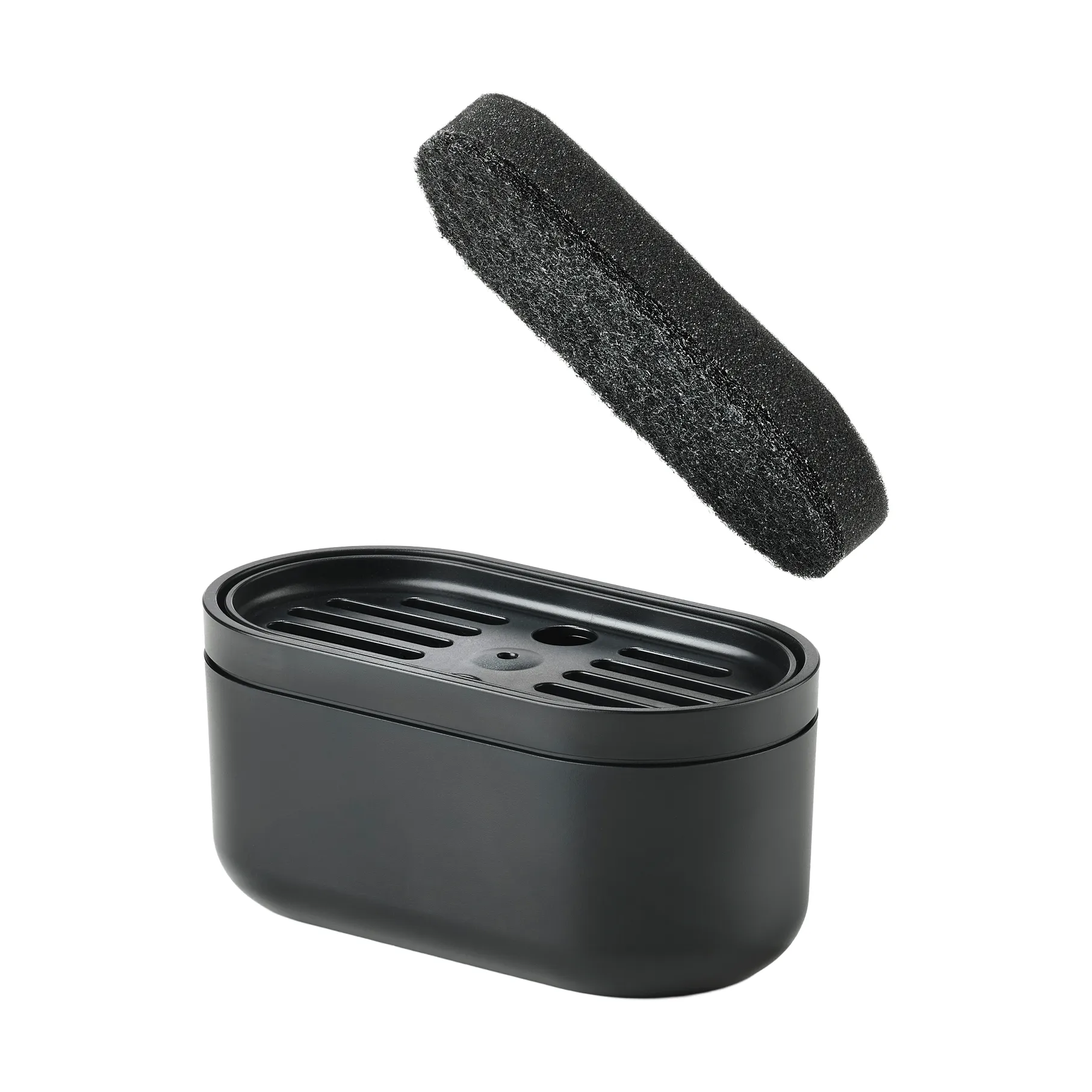 Singles dish station with sponge, Black Zone Denmark
