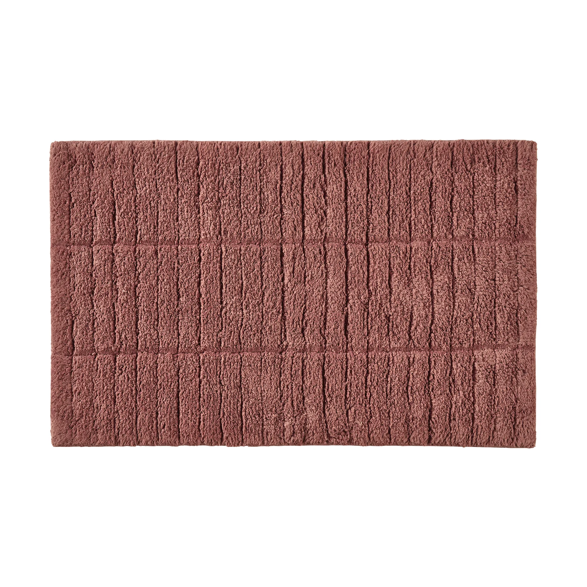 Tiles bathroom rug, Peach red Zone Denmark