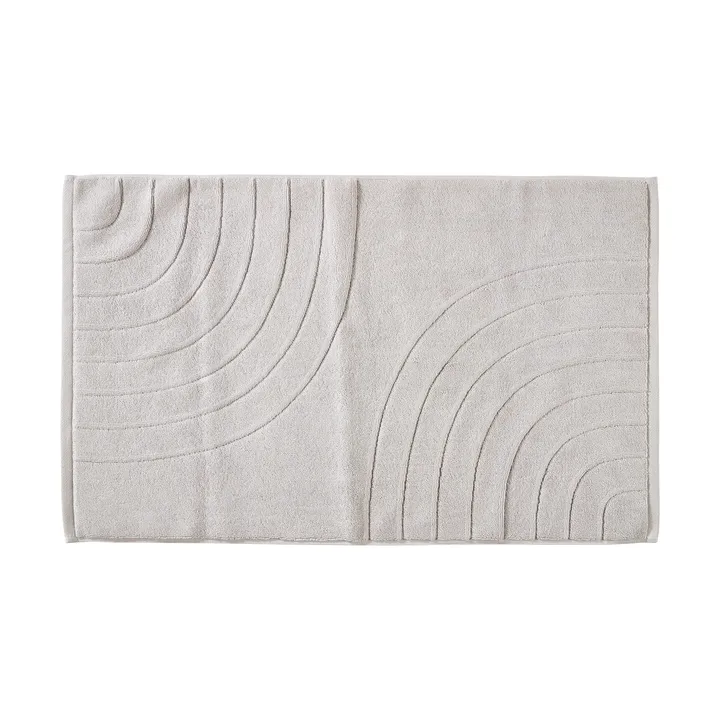 Time bathroom mat 50x80 cm - Soft grey - Zone Denmark