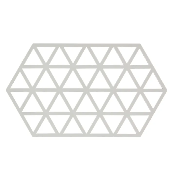 Triangle trivet large - Warm grey - Zone Denmark