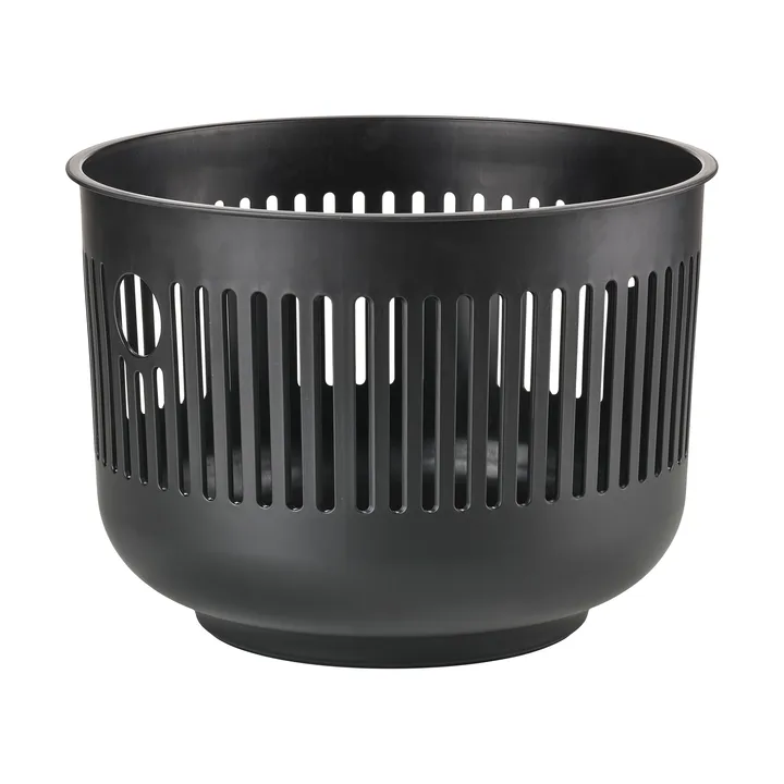 Ume laundry basket Ø40x29 cm - Black - Zone Denmark