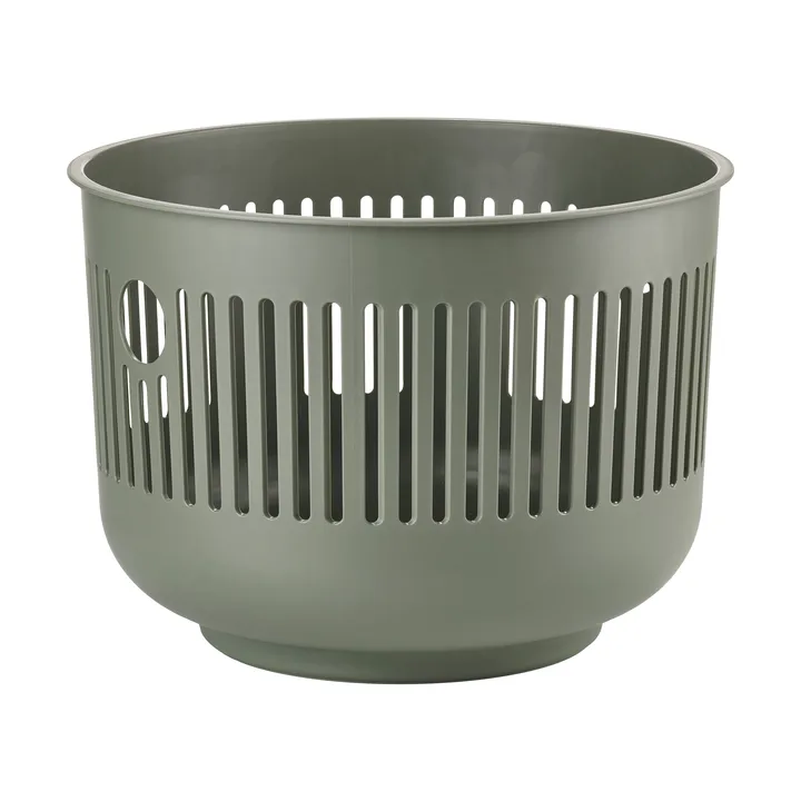 Ume laundry basket Ø40x29 cm - Olive green - Zone Denmark
