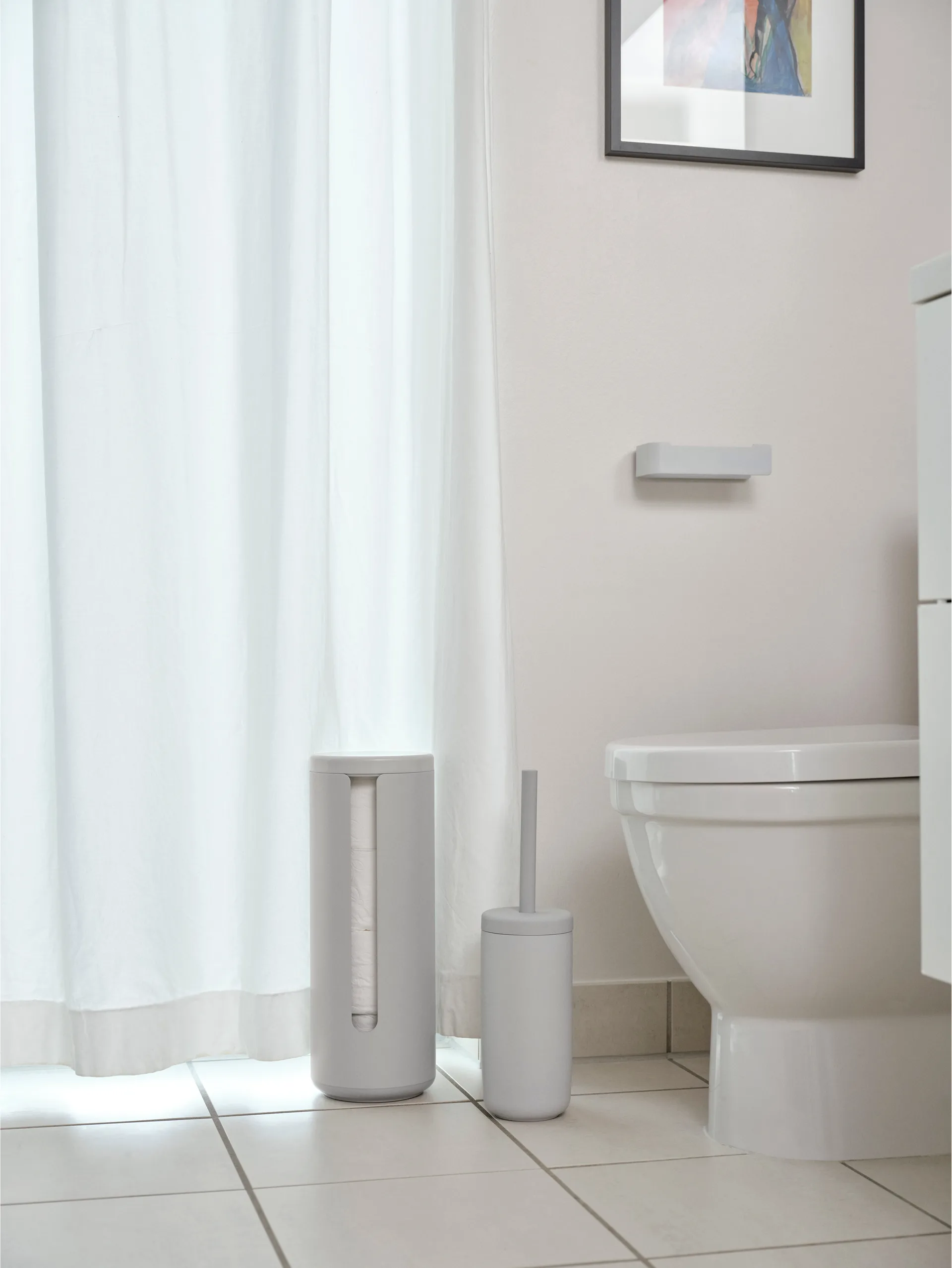 Ume toilet paper holder, Soft Grey Zone Denmark