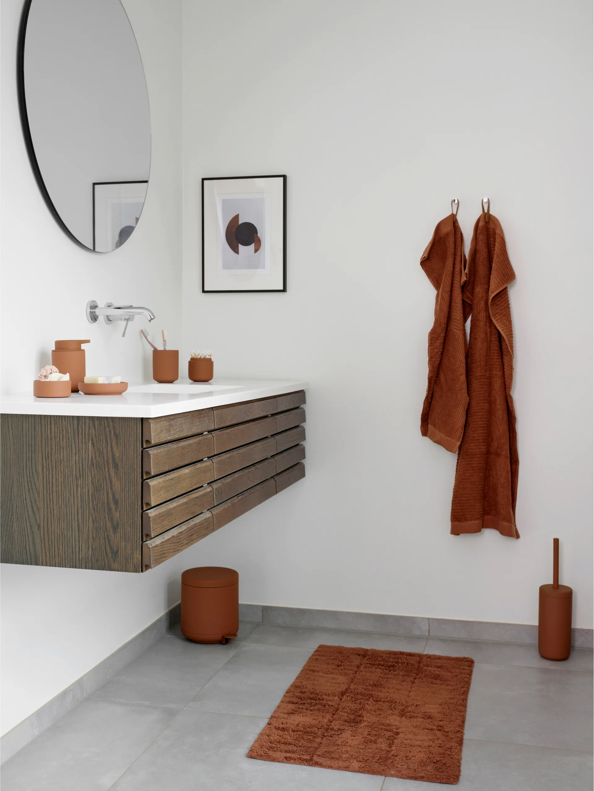 Ume toothbrush cup, Terracotta Zone Denmark