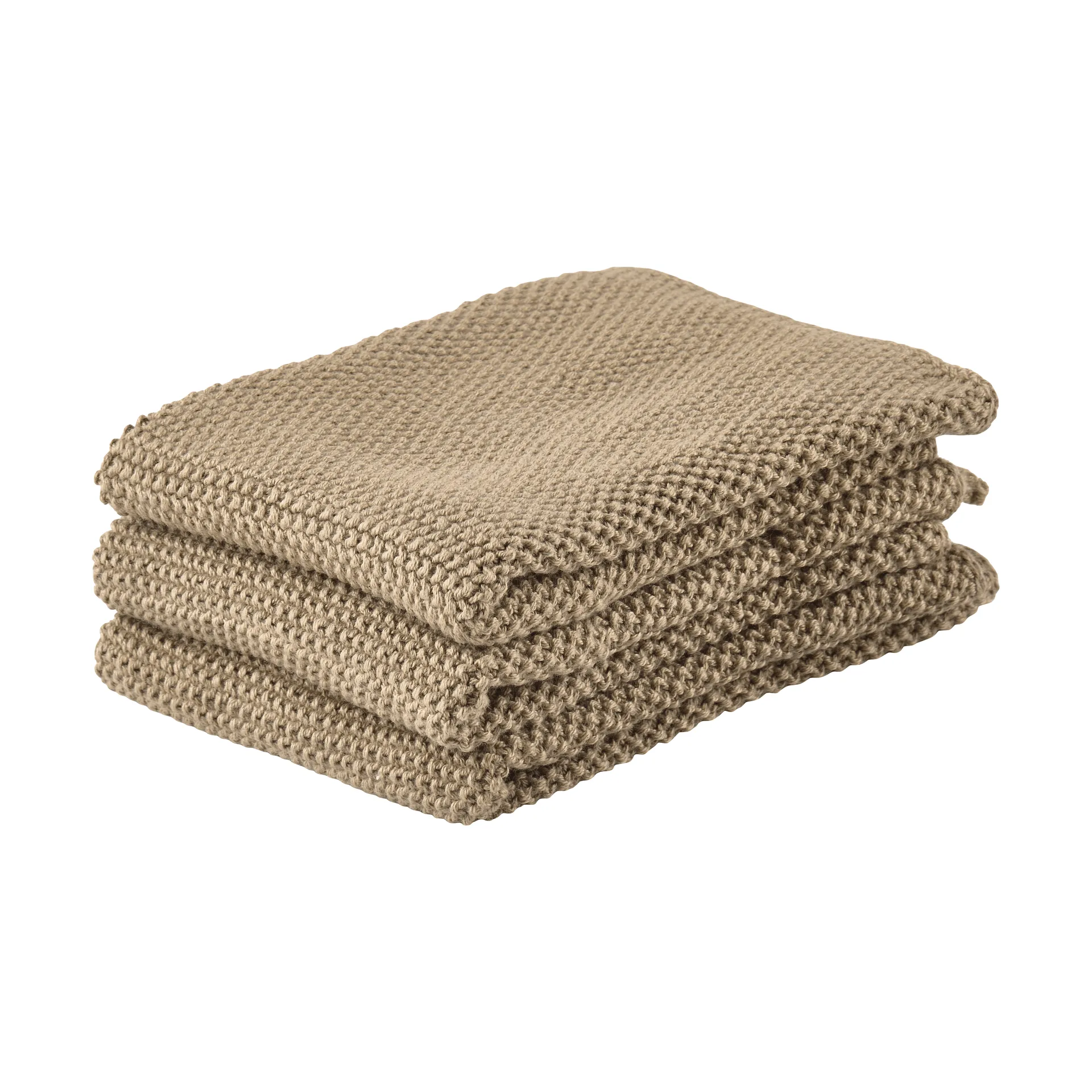 Zone dishcloth 3-pack, Khaki Zone Denmark