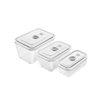 Fresh & save vacuum food container 3 pieces - Borosilicate glass - Zwilling