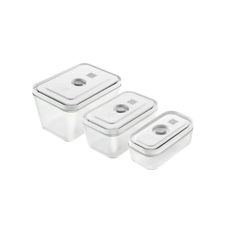 Fresh & save vacuum food container 3 pieces - Borosilicate glass - Zwilling