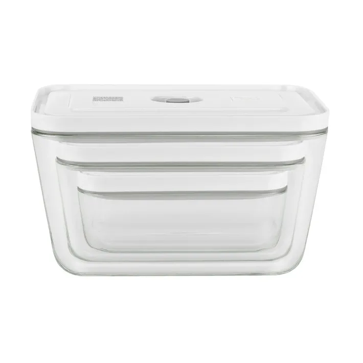 Fresh & save vacuum food container 3 pieces, Borosilicate glass Zwilling