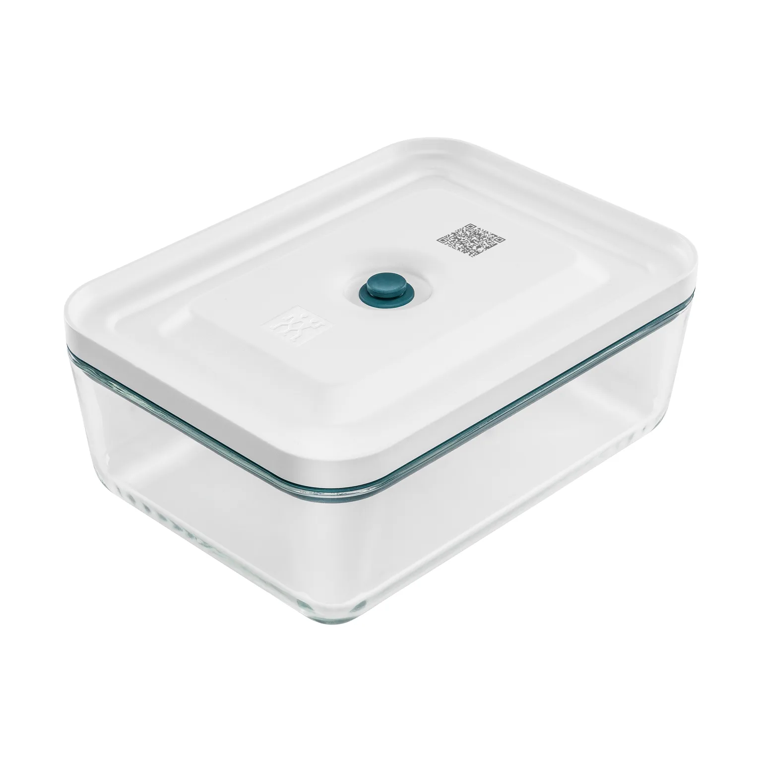 La-Mer flat vacuum lunchbox glass 2 L, 24.5x18.5x9 cm Zwilling