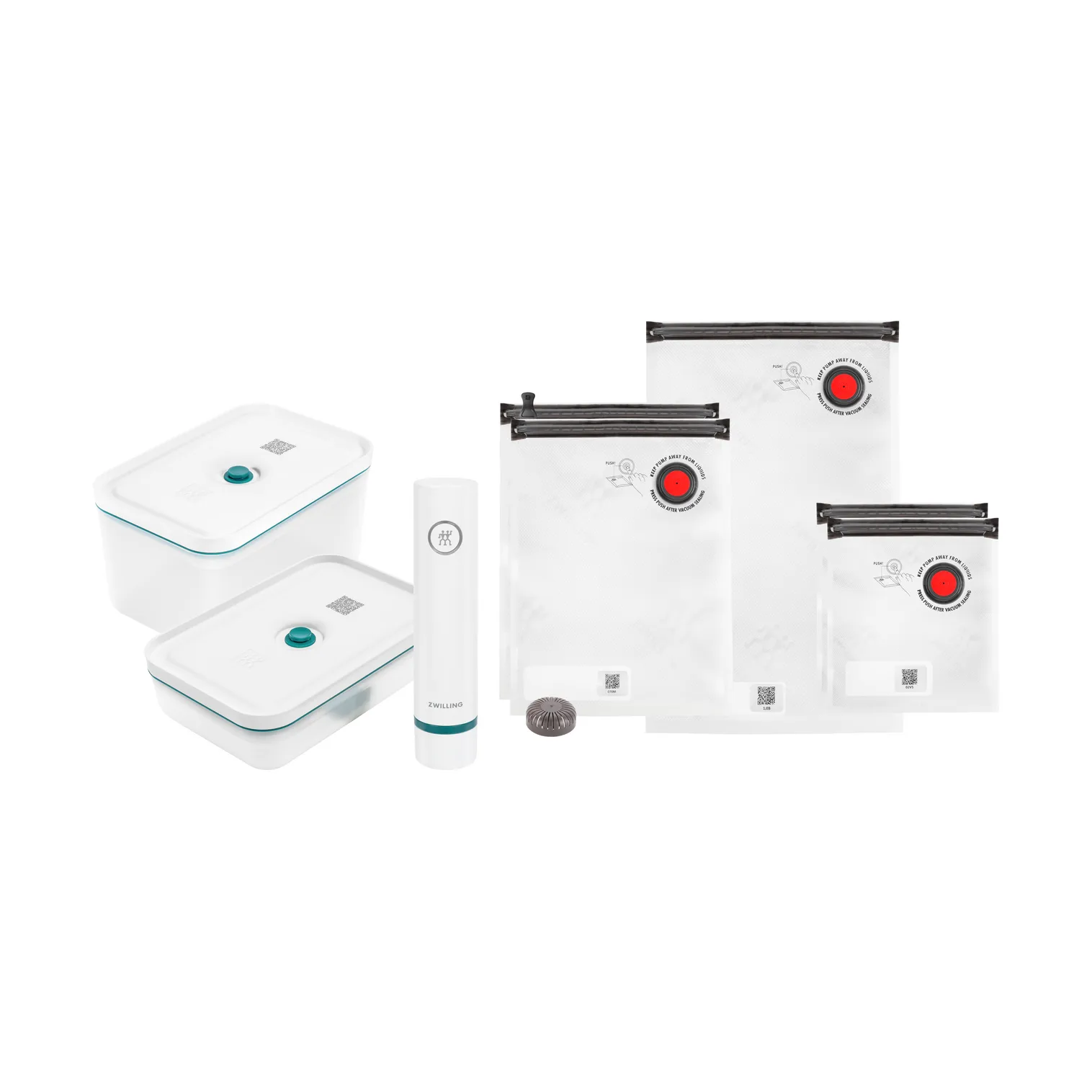 La-Mer Vacuum Starter Set Plastic, 8 pieces Zwilling