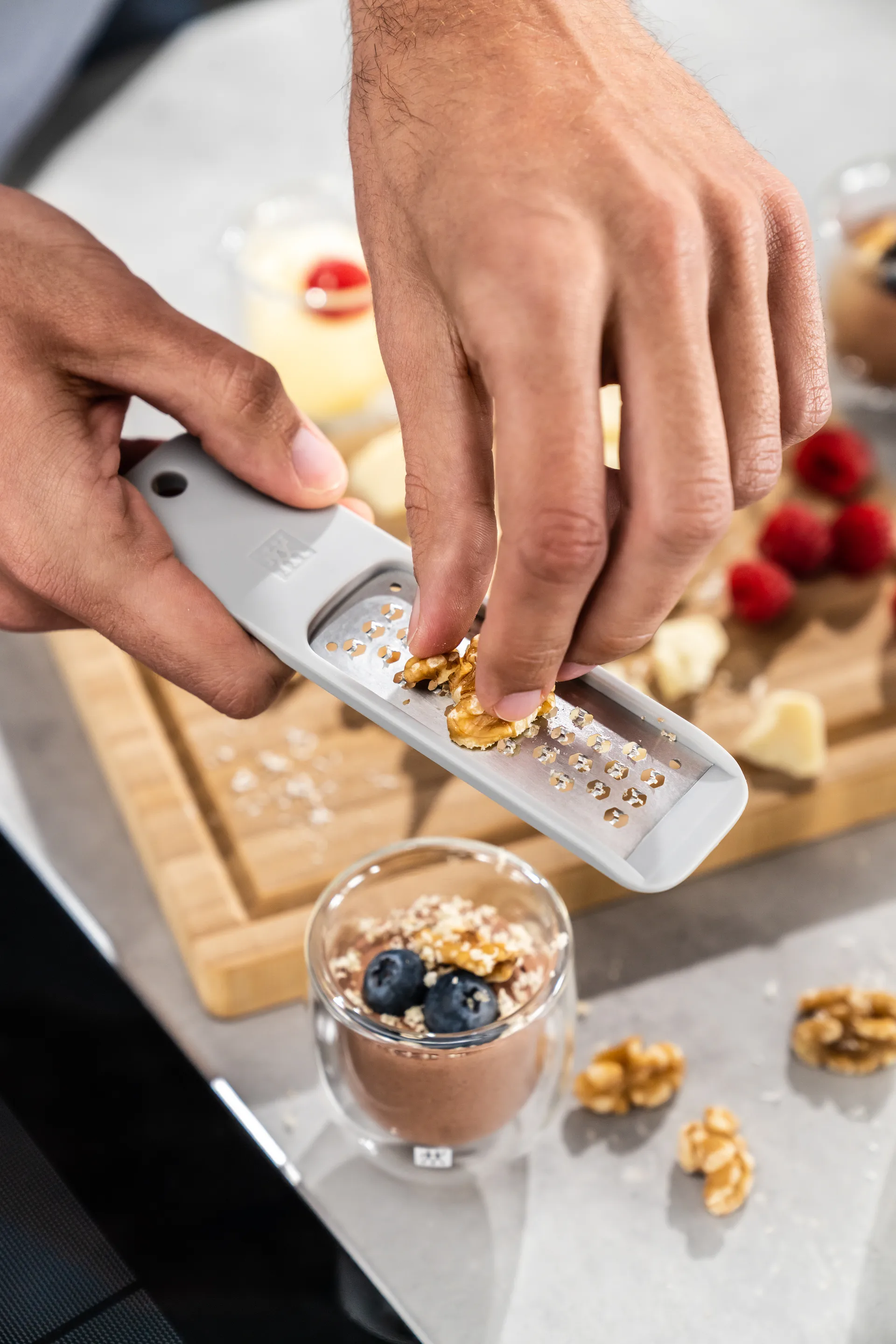 Z-cut mini grater, grey Zwilling