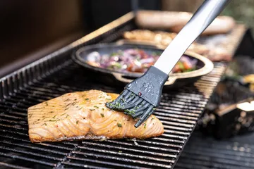 Zwilling BBQ+ silicone brush 41 cm - Black-stainless steel - Zwilling
