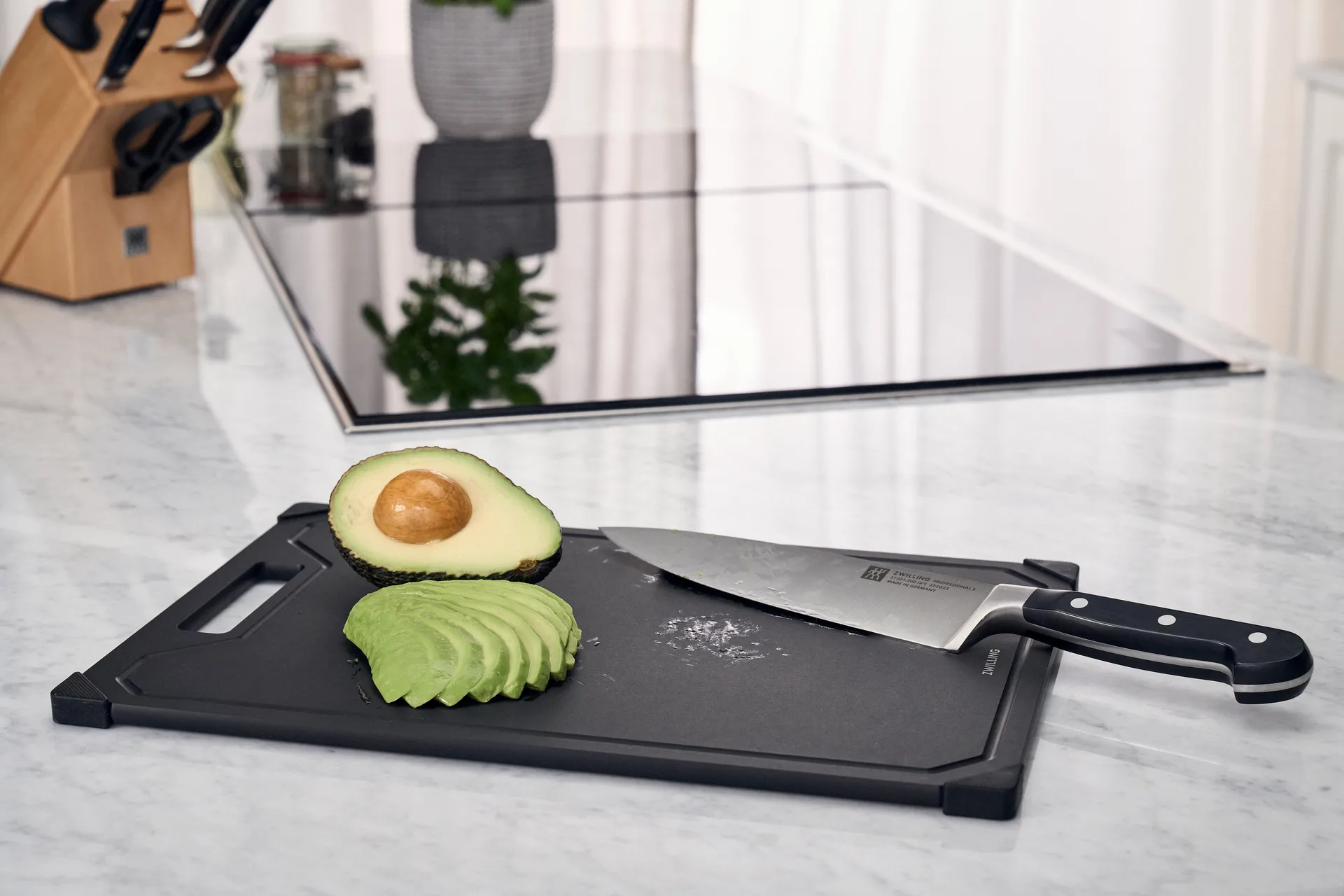 Zwilling cutting board wood fiber black, S Zwilling