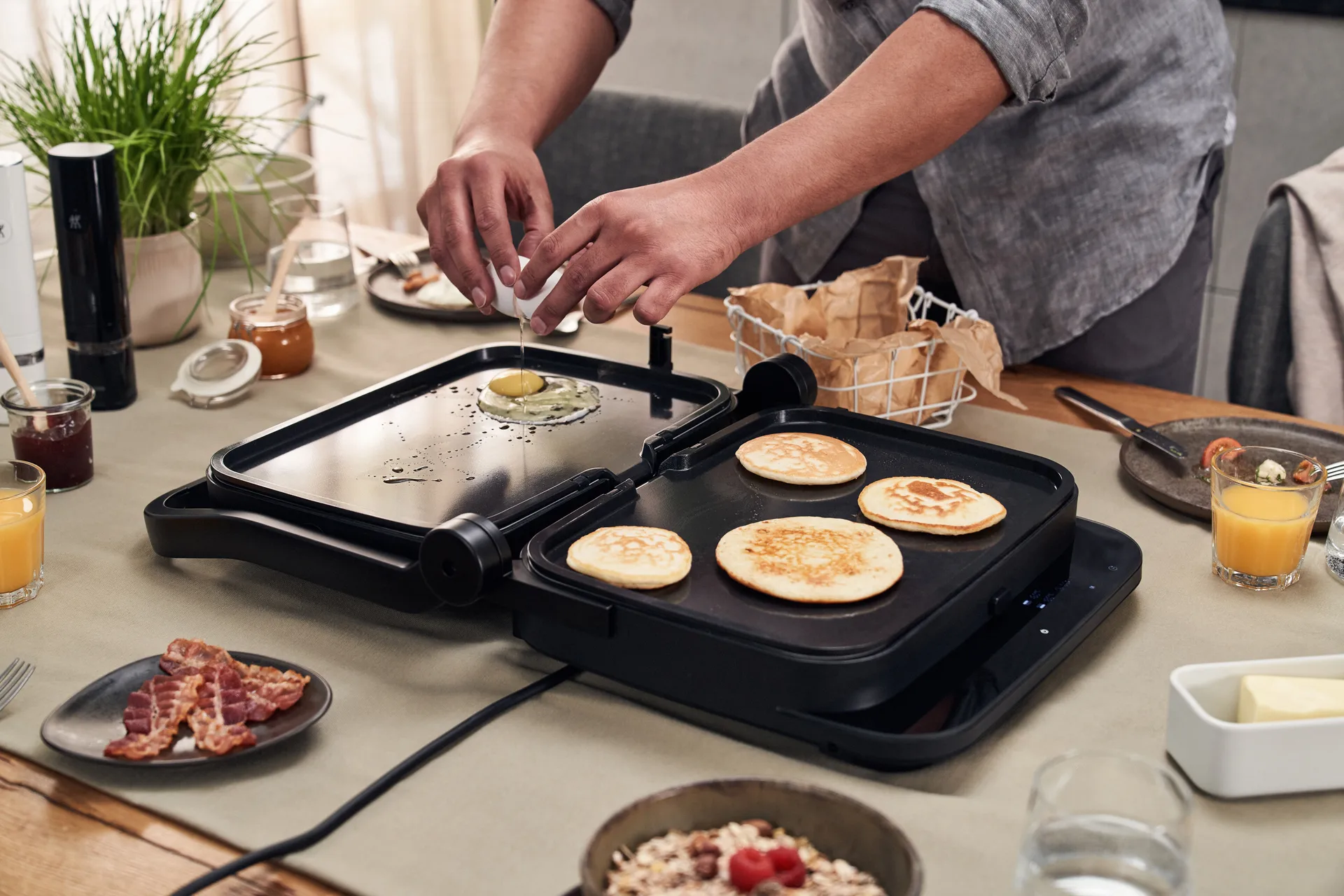 Zwilling Enfinigy frying/teppanyaki plate 2-pack, Black Zwilling