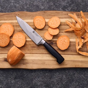 Zwilling Four Star chef's knife 16 cm - Black-stainless steel - Zwilling