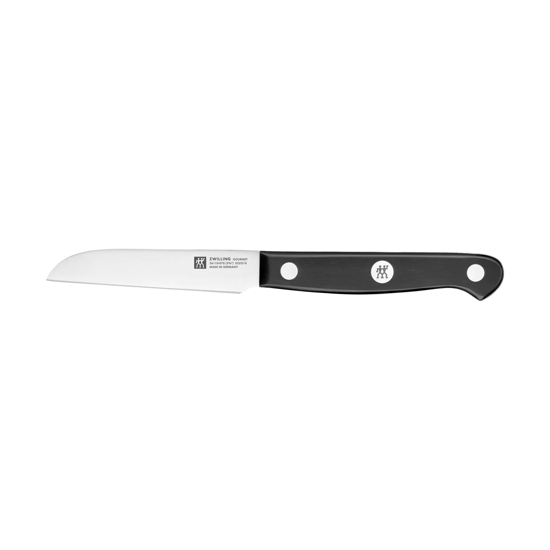 Zwilling Gourmet vegetable knife 7 cm, Black-stainless steel Zwilling