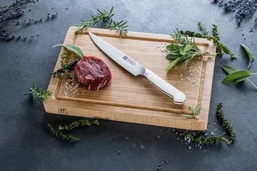 Zwilling Pro Le Blanc carving/meat knife 20 cm - White-stainless steel - Zwilling