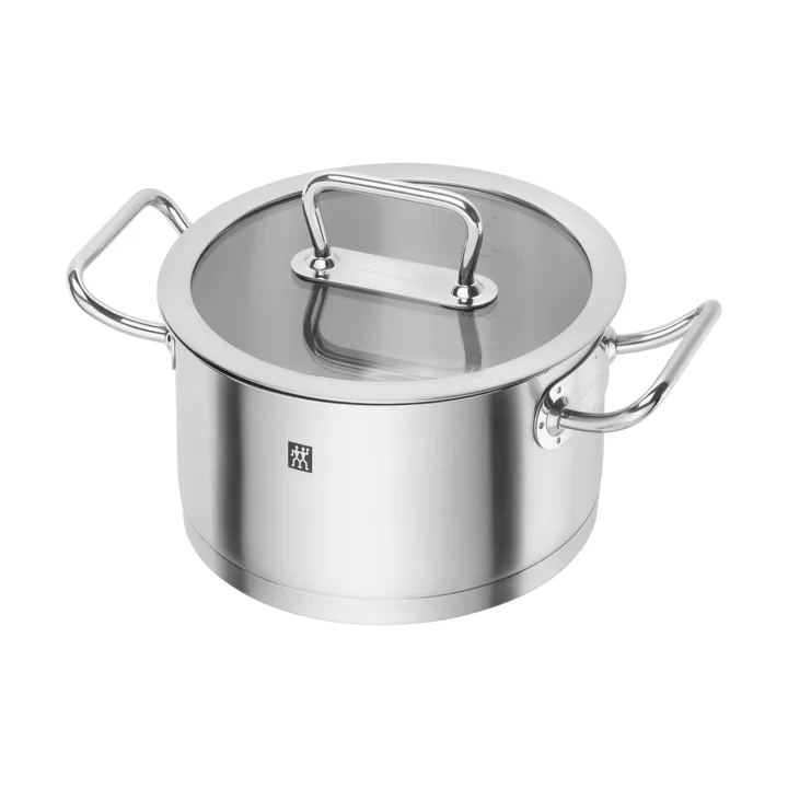 Zwilling pro pot with glass lid stainless steel - 3.1 L - Zwilling