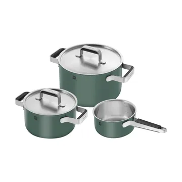 Zwilling Pure saucepan set 5 pieces - Green - Zwilling