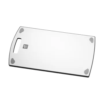 Zwilling reversible cutting board plastic white-grey - 38x22x1.5 cm - Zwilling