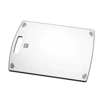 Zwilling reversible cutting board plastic white-grey - 39x29x1.5 cm - Zwilling
