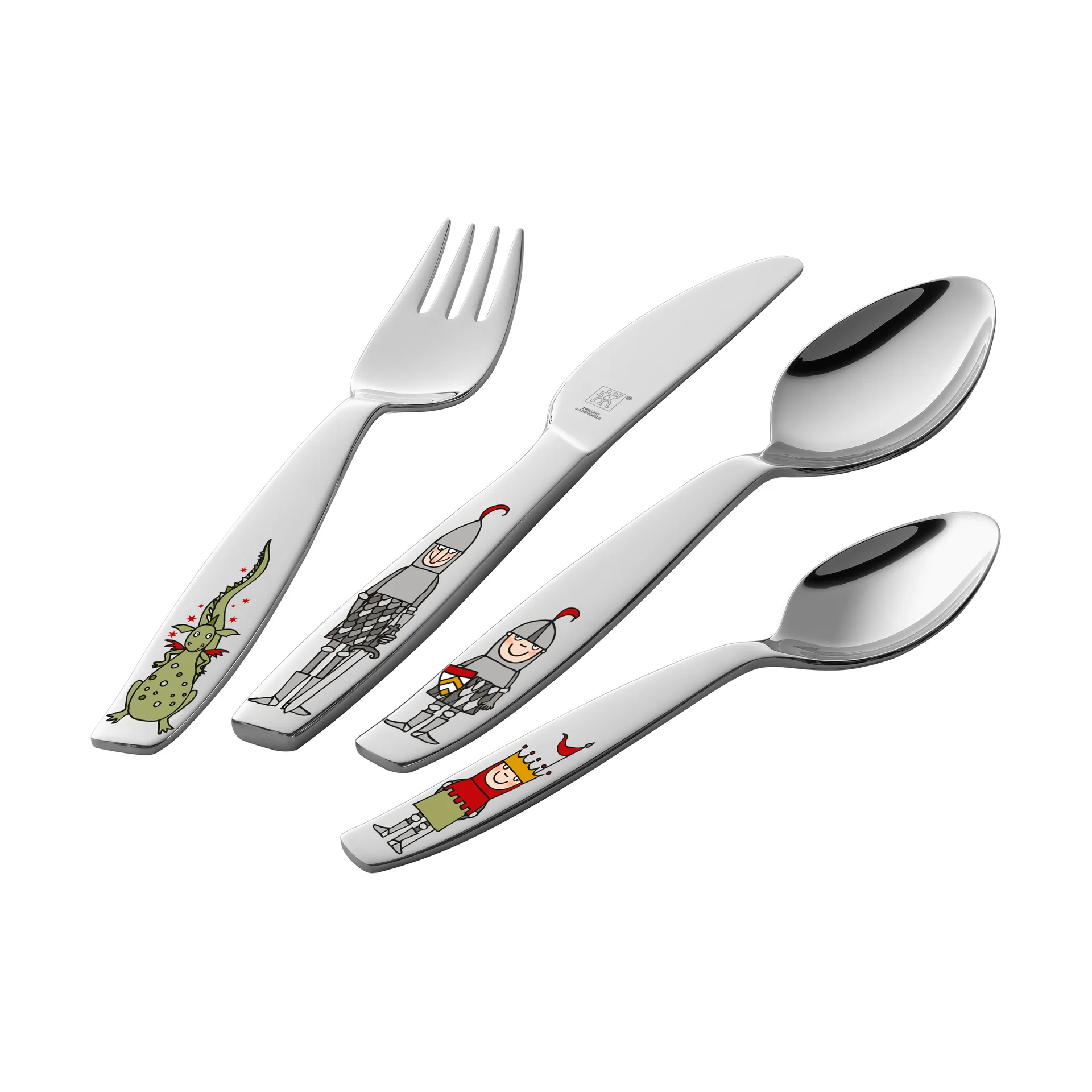 Zwilling Twin kids children's cutlery set 4 pieces, Eckbert knight Zwilling