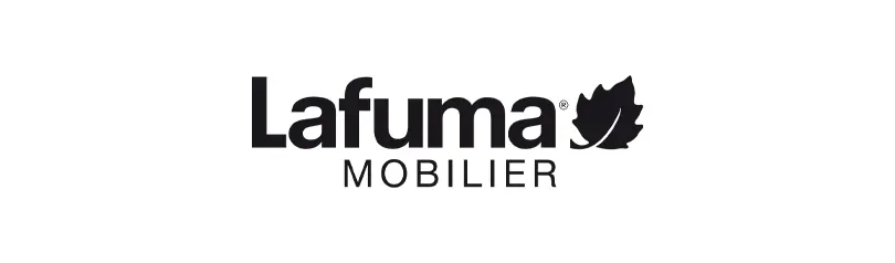 Lafuma Mobiliere logo with a stylized leaf icon.
