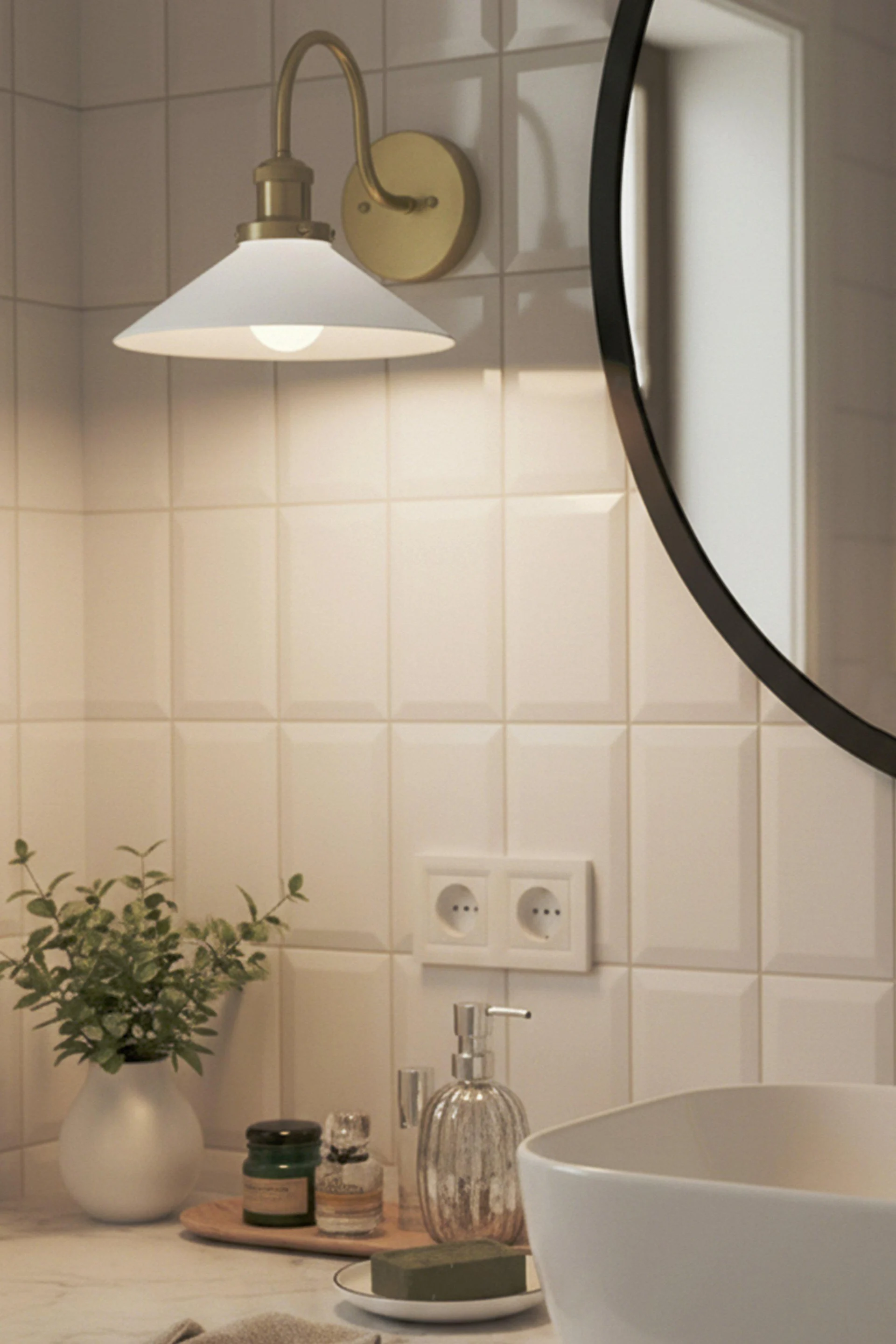 Wall lights are perfect for the bedroom when planning your lighting, especially one that can be angled in case you want to read a book. 