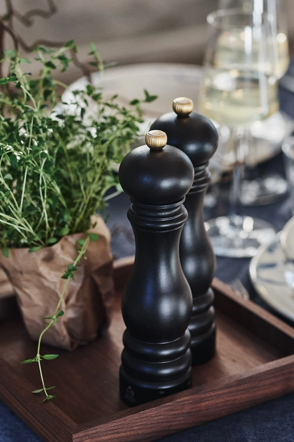 In our list of 5 Christmas gift ideas for food lovers the salt and pepper grinders from Peugeot in chocolate wood are one of our top picks