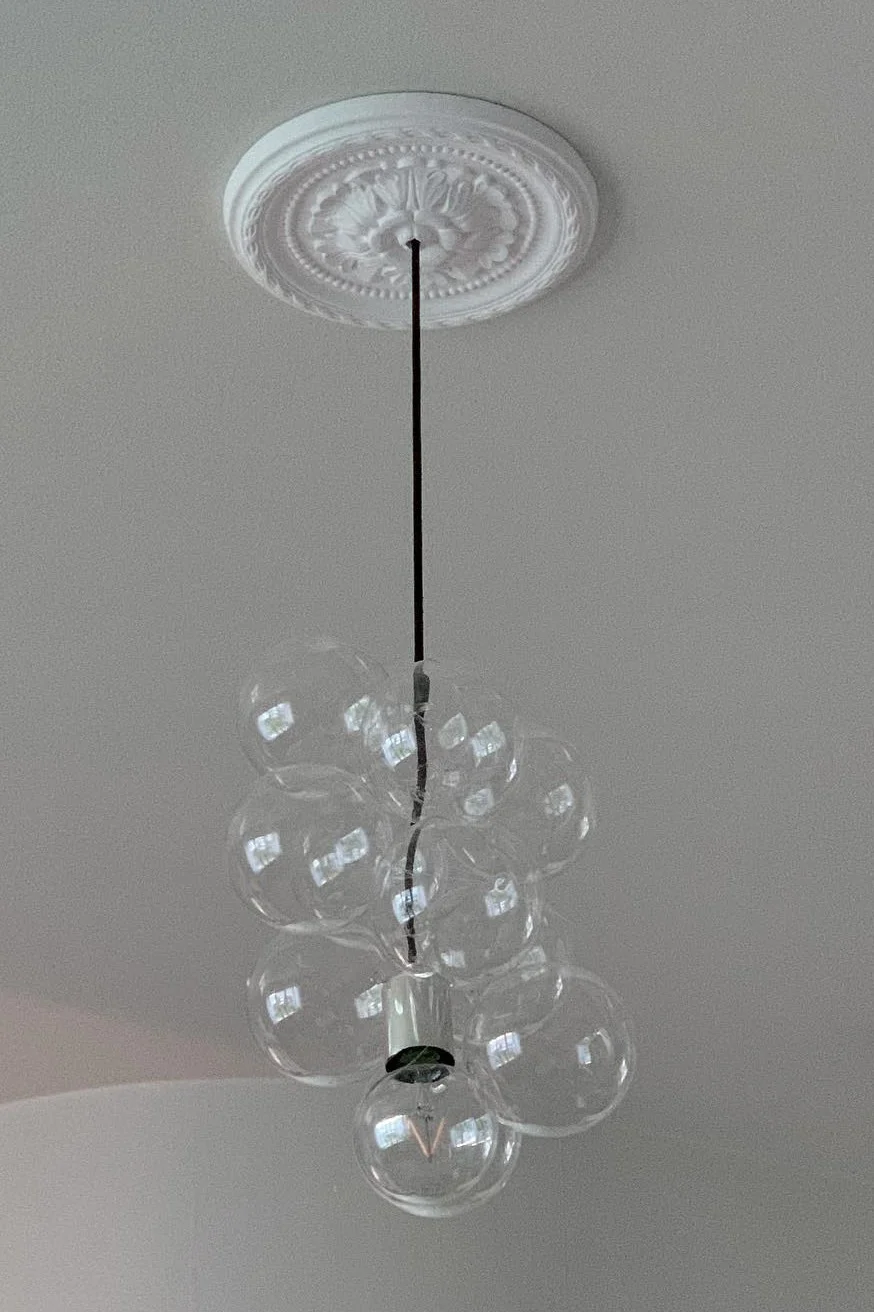 11 stylish ceiling lights to decorate your home with - here you see the DIY ceiling light from House Doctor. 